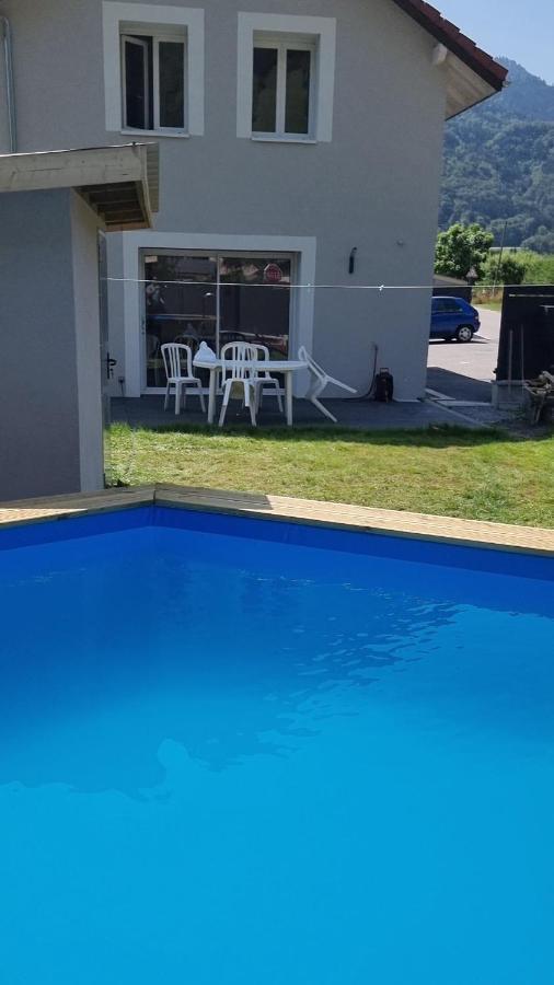 Maison 8 Couchages Avec Piscine Cons-Sainte-Colombe ภายนอก รูปภาพ